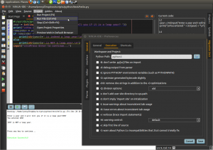 Ninja IDE Python Ubuntu