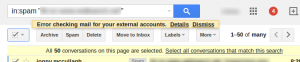 Gmail bulk delete messages