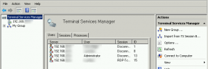 RDP Session Manager