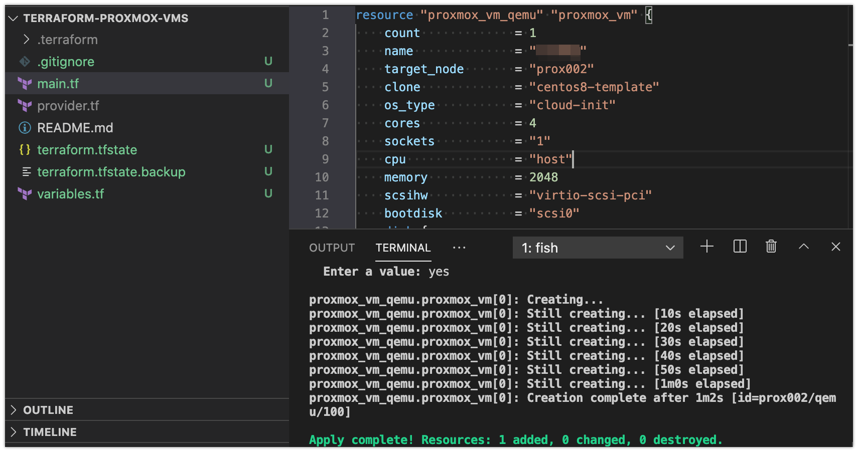 Proxmox and Terraform » Red Branch